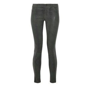 J BRAND Leather Pants in Sz 26 Snake Print NWT New with Tags